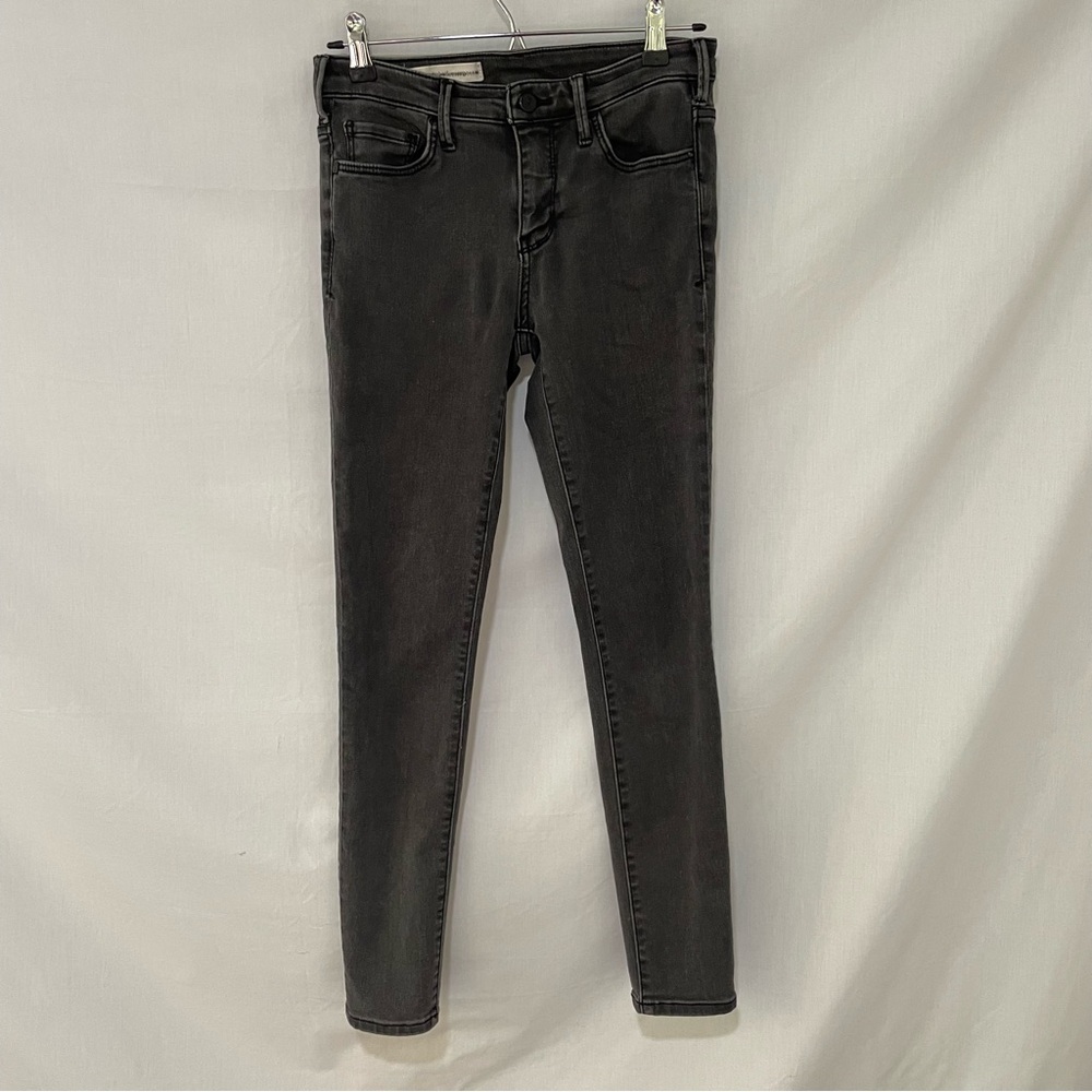 Pilcro and the Letterpress Women’s Faded Black Stretch Skinny Jeans